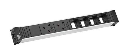 Bachmann 909.0028 power strip 2f aluminum IP20