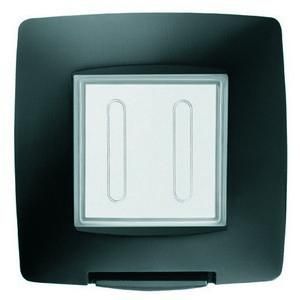 Gewiss GW16702TN 2M IP55 black cover frame