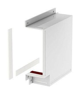 OBO Bettermann BSKM-FW 1025RW 100x250 pure white flat angle, 7216638