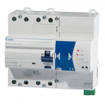 Doepke 09442504 DRCCB 5 STR 063-4/0.3-A residual current circuit breaker