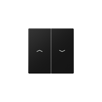 Jung A595PSWM rocker switch 2-way, with arrow symbols, Series A, graphite black matt