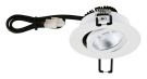 EVN PC20030102 3W 3000K 300lm R sb ws LED recessed ceiling spotlight
