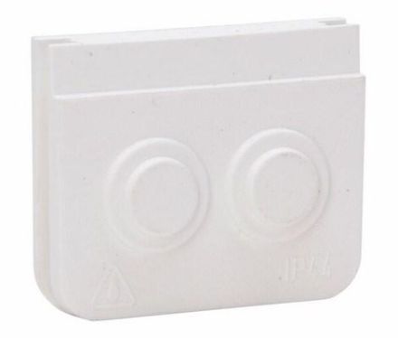 Kopp 321602004 AP-wet room 1-way arctic white cable entry