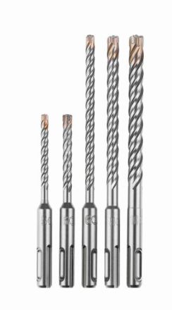 Cimco 208580 HELIX 5-piece 5-6x110 + 6-8-10x160 SDSplus hammer drill