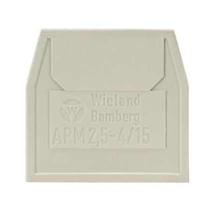 Wieland 07.311.0853.6 APM 2.5 - 4 / 15 BLUE end plate