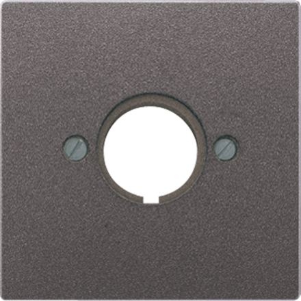 Jung AL2964AN cover for control devices with 22.5 mm Ø, LS series, anthracite