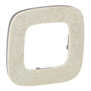 Legrand 755521 frame Valena Allure 1-WAY MARBLE, (beige)