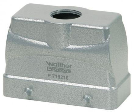 Walther P728340 16-pin 1xM25 76 mm high straight grommet housing