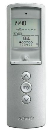 Somfy 1805223 Telis 6 Chronis RTS Silver radio multi-channel hand-held transmitter