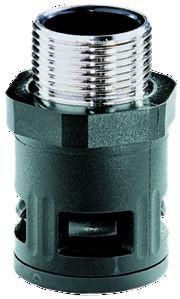 Flexa 15107434240 RQGK-M AD34,5 M40x1,5 short black plastic quick screw connection