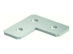 OBO Bettermann GMS 3 VP L V2A L-shape 90x90x40x4 connecting plate, 1124693