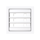 Busch-Jaeger 2CKA001582A0449 6-f.illuminable central plate