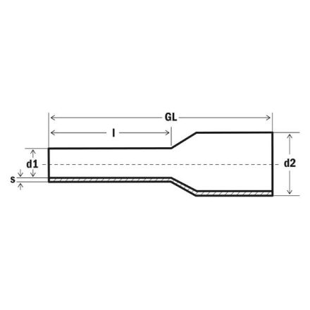 HAUPA 270838 wire end ferrule 35qmm 18mm insulated rt Cu