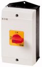 Eaton P1-25/I2-RT ON-OFF switch, 3-pole, 25 A, EMERGENCY STOP function, surface mounting, 207300