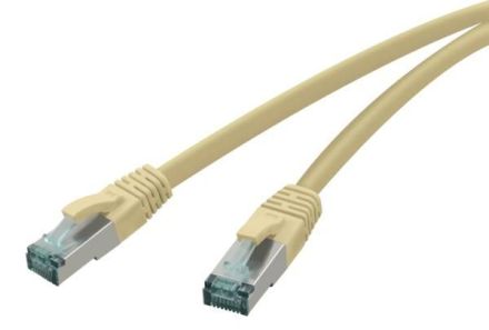 RED 2713-13-0003 Patch cable Cat.6a yellow 0.5m