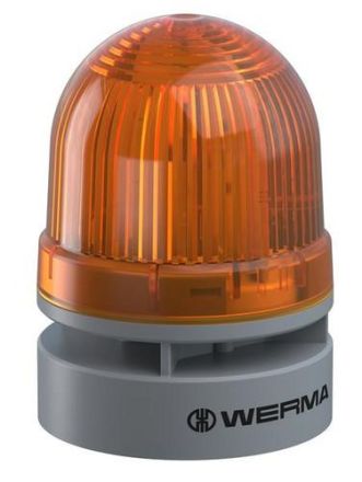 Werma 46032060 Mini TwinFLASH Combi 115-230VAC YE signal tower