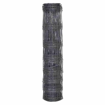 ARCELOR 80/6/15 knotted mesh 80/6/15 50m / Zinc alu