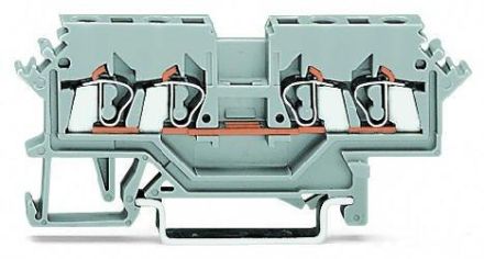 Wago 280-604 terminal block 0.08-2.5qmm series 280