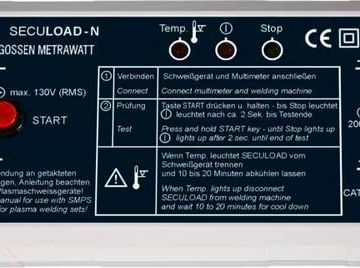 Gossen Metrawatt Z745R SECULOAD-N for testing open circuit voltage test adapter