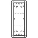 Ritto 1883320 surface-mounted frame 3 module slots, silver