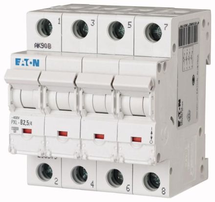 Eaton PXL-C2,5/4 circuit breaker, 2.5A, 4p, C-Char, 236605