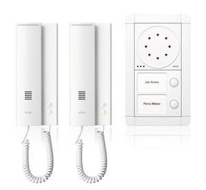 Ritto 1891270 Portier Audio Set 2 WE, white/white