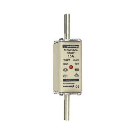 Mersen 1B135.000000 NH1GG50V16 16A size 1 AC500V KK gG NH fuse link