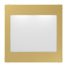 Jung ME2539RGBC LED light signal, RGB, LS series, brass classic (lacquered)