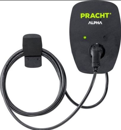 PRACHT NRG1024 Industry 1xT2 charging cable 5.5m 11kW RFID RS485 new Wallbox