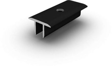 K2 Systems 1002062 XS Black Single Middle Clamp