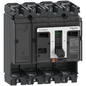 Schneider Electric C16S4D basic switch ComPacT NSX160S DC 160A 4P molded case circuit breaker