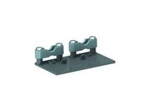OBO Bettermann FLK-HL ZL with double strain relief flexible duct holder, 6154961
