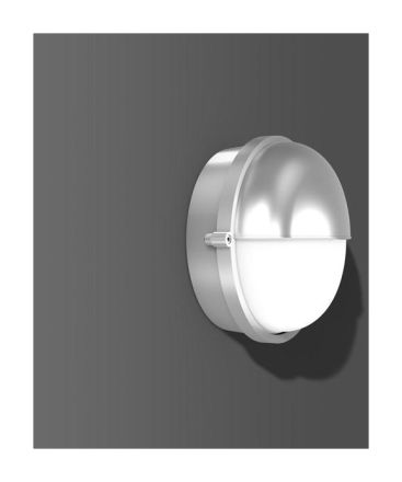 RZB 51051.004 QA60 57W E27 D245 H125 half IP65 LED wall light