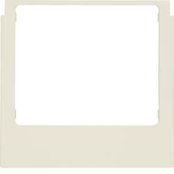 Berker 13198982 design frame square accessories white glossy