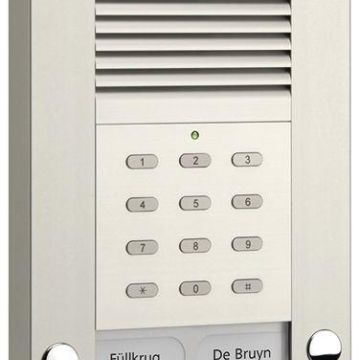 TCS ASE51040-0010 ASE51040 4 buttons AP silver code lock audio outdoor station ASD