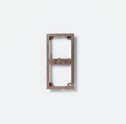 Siedle MR 611-2/1-0 mounting frame in brass