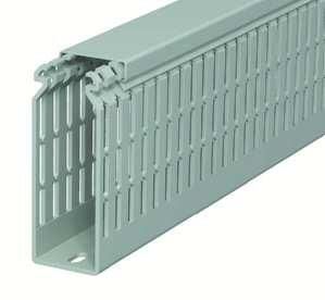 OBO Bettermann LKV/N 10037 100x37 stone grey wiring duct, 6178435