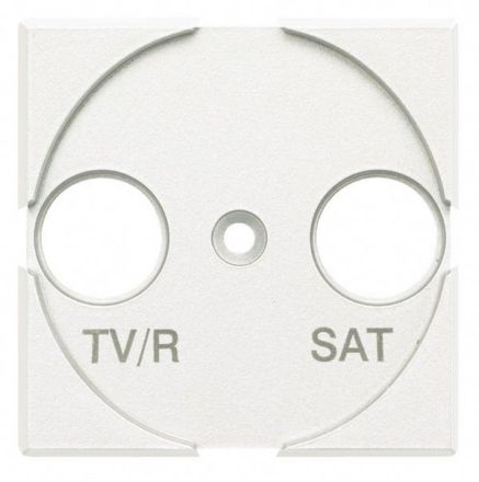 Bticino HD4204 Central plate Tv/fm White