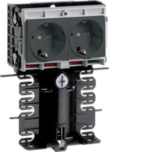 TEHALIT SL201159409011 Equipment carrier 2xSTD graphite black