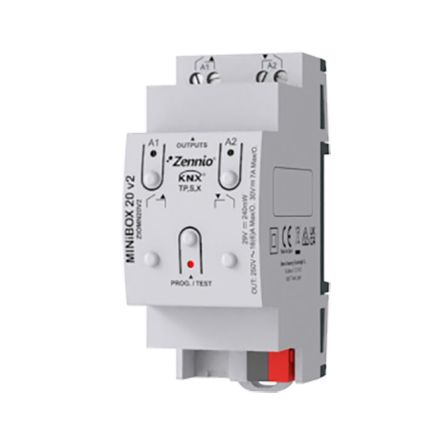 ZENNIO ZIOMN20V2 KNX universal actuator MINiBOX 16 A | 2-way, Secure