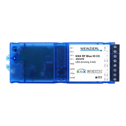 WEINZIERL 5380 KNX RF Blue IO dimming actuator | constant current