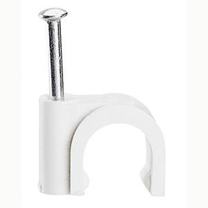 Legrand 031552 nail clamp CABLE 3MM white, (pure white)