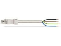 Wago 891-8994/116-702 connection cable 4x1.5mm² Bu, 7m, white