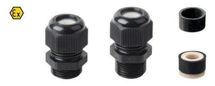 Jacob GHG9601955R0029 M20x1,5 black thread: 13mm -40/+70°C EX cable gland