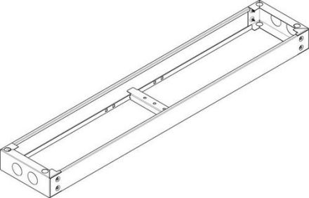 ABN 1340x90x280 RAL7022 base (UF509)