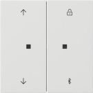 Gira 5367112 S3000 blind + timer Bluetooth surface switch pure white