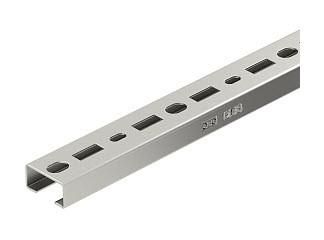 OBO Bettermann CML3518P1000A2 perforated 35x18mm NIRO profile rail, 1104498