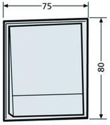 Renz 97-9-85269.9016 with 1 bell button white button module (old: 97-9-85094)