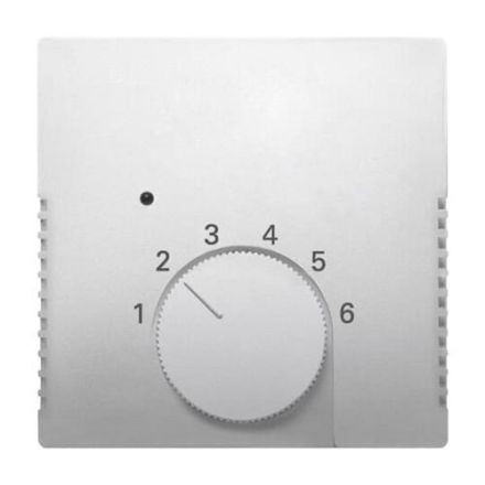 Busch-Jaeger 1795 HK-866 central plate, for room temperature controller stainless steel