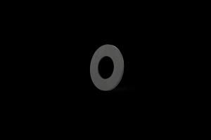 DOTLUX 3429 decorative ring for MULTI and MULTIsun round black matt